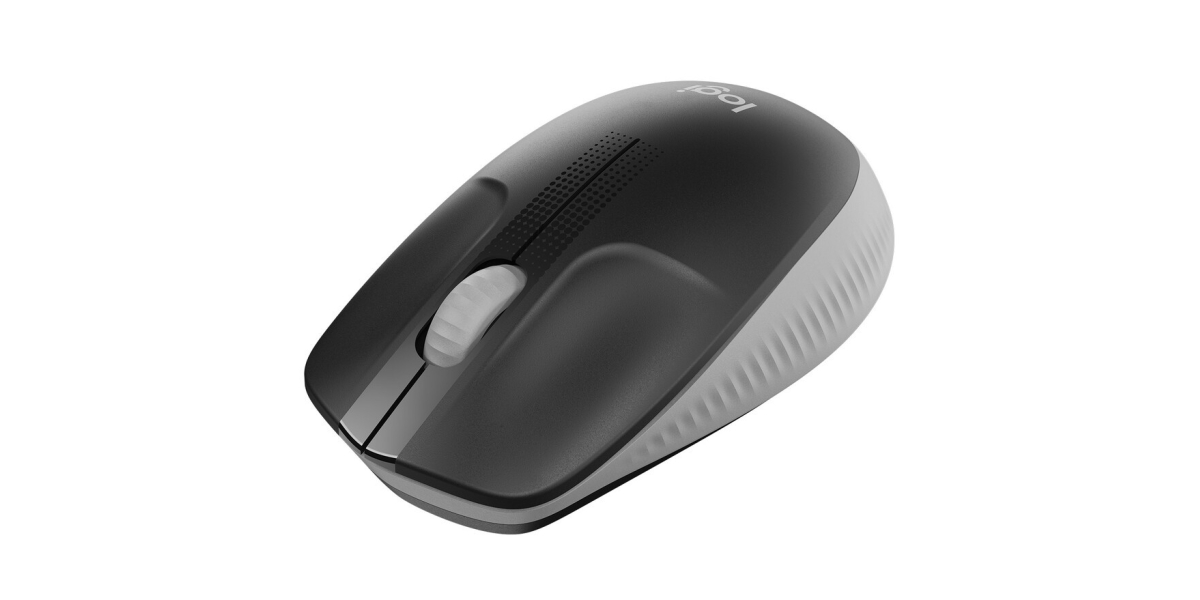 Mouse wireless Logitech M190, 2.4GHz, optic, negru / gri (910-005906) 539858