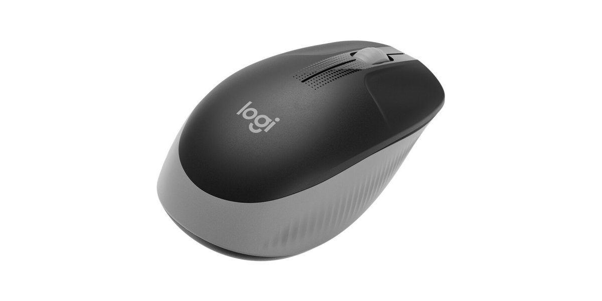 Mouse wireless Logitech M190, 2.4GHz, optic, negru / gri (910-005906) 539859