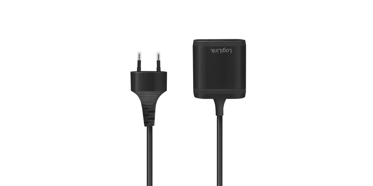 Alimentator retea 220V Logilink PA0256, 1 x USB-C, 1 x USB-A, negru 541571