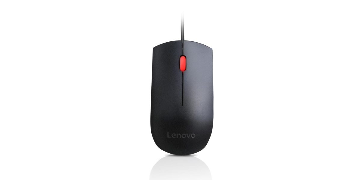 Mouse Lenovo 4Y50R20863, cu fir, optic, negru 541160