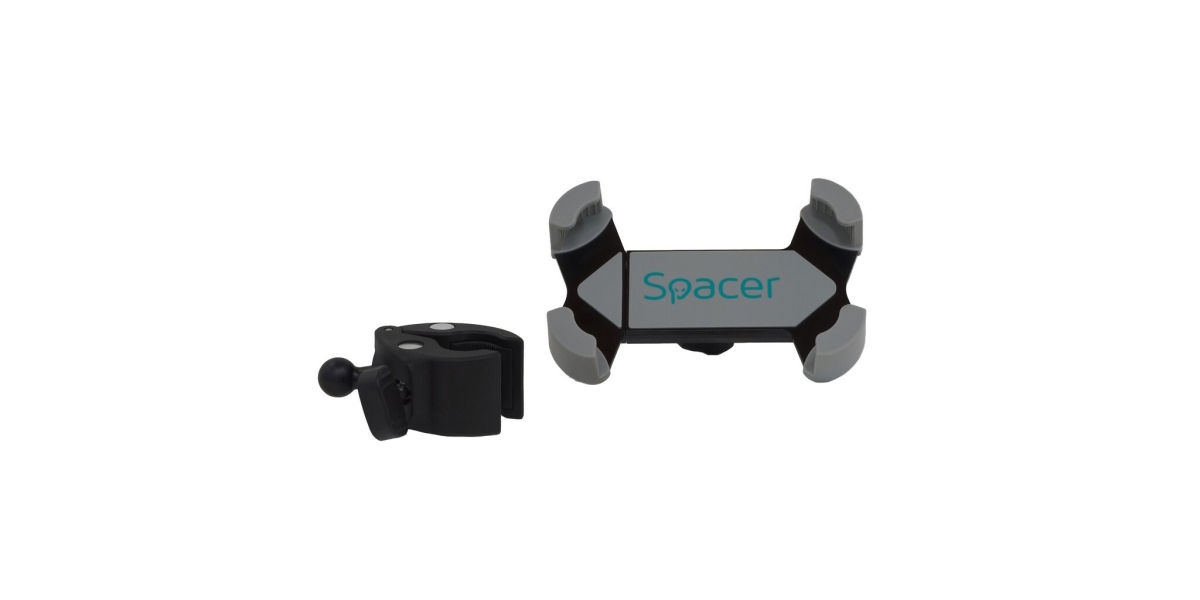 Suport Bicicleta Spacer SPBH-MP-01, pentru SmartPhone, Negru 541942