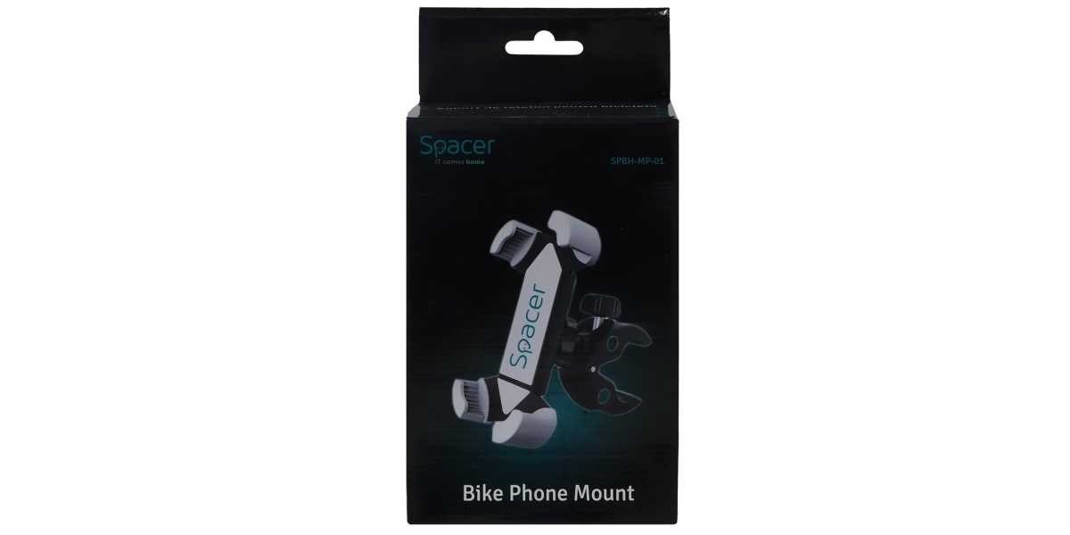 Suport Bicicleta Spacer SPBH-MP-01, pentru SmartPhone, Negru 541947