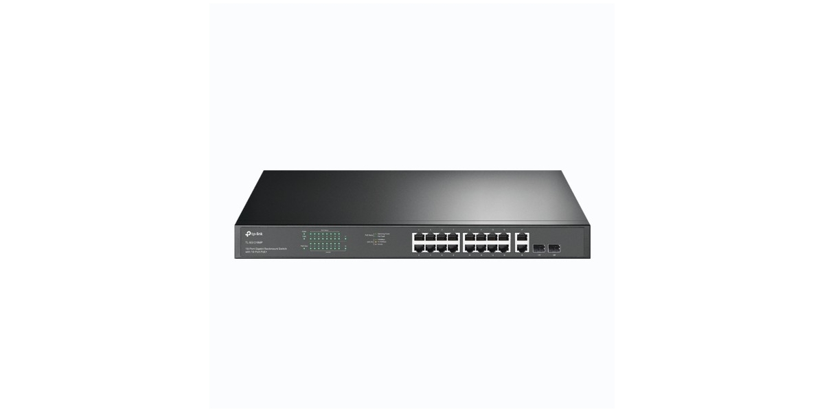 Switch Tp-Link TL-SG1218MP, cu 18 Porturi Gigabit, carcasa metal 