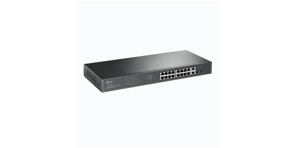 Switch Tp-Link TL-SG1218MP, cu 18 Porturi Gigabit, carcasa metal 543656