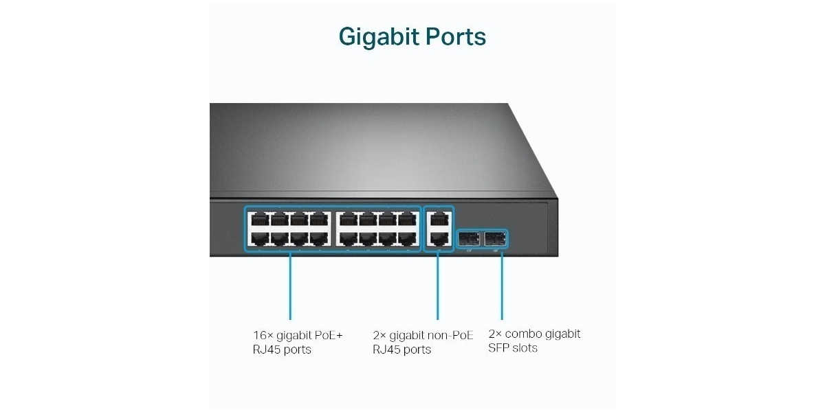 Switch Tp-Link TL-SG1218MP, cu 18 Porturi Gigabit, carcasa metal 543658