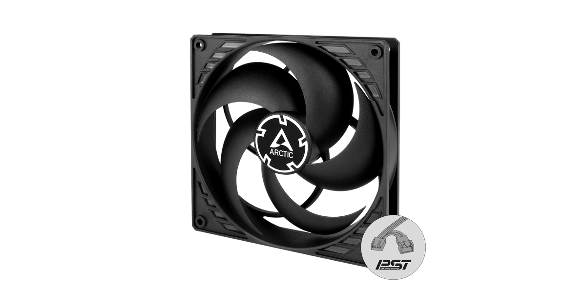 Ventilator Arctic PC ACFAN00126A, P14 PWM PST CO, negru 