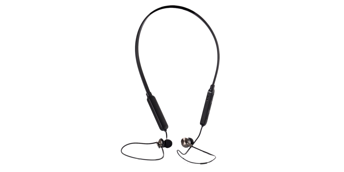 Casti Spacer SPBH-SPORTY, wireless, Bluetooth 5.0, negru 