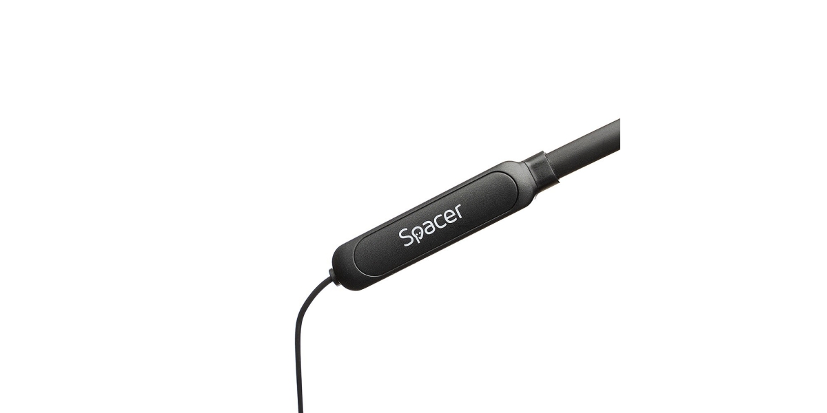 Casti Spacer SPBH-SPORTY, wireless, Bluetooth 5.0, negru 544305