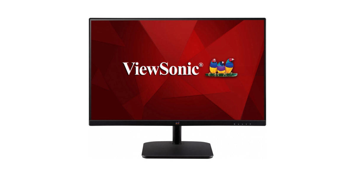 Monitor ViewSonic VA2432-H, 23.8", LED IPS, Full HD, 4 ms, Frameless, Negru 