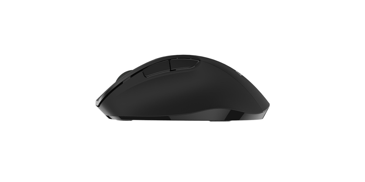 Mouse Delux M517GX-BK, wireless, optic, 1600 dpi, negru 544392