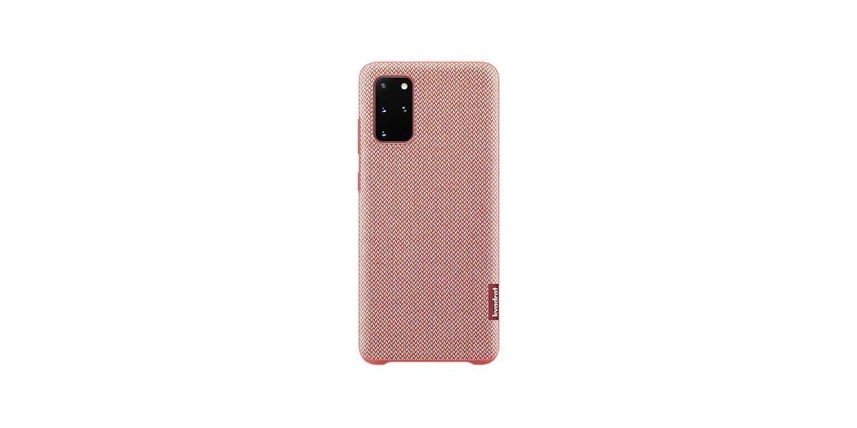 Husa Smartphone Samsung Galaxy S20+, plastic, kvadrat Cover, rosu 