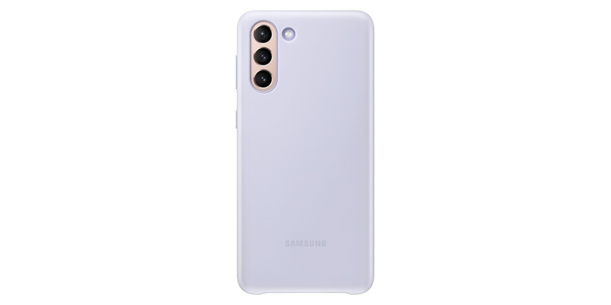 Husa Smartphone Samsung Galaxy S21+ EF-KG996CVEGWW, Smart LED View, mov...