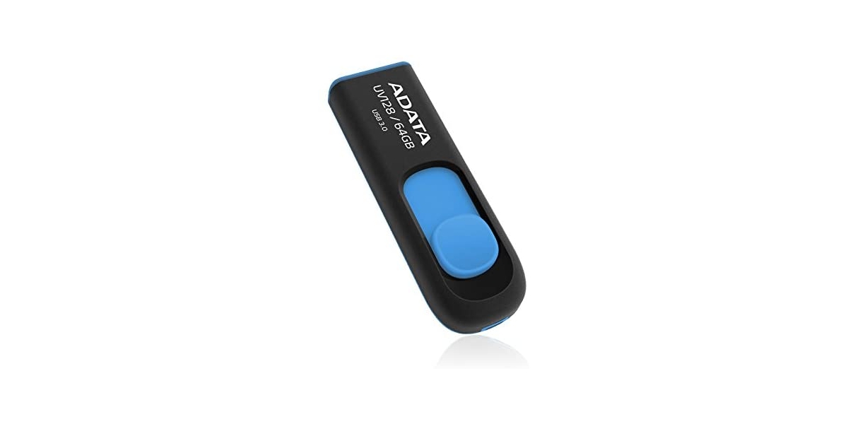 Memorie USB Flash Drive Adata 64GB USB 3.2, negru (AUV128-64G-RBE) 545865