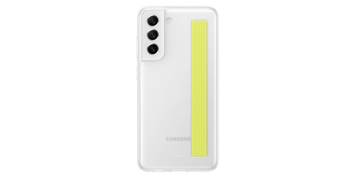 Husa Smartphone Samsung Galaxy S21 Fe, policarbonat | TPU, alb 