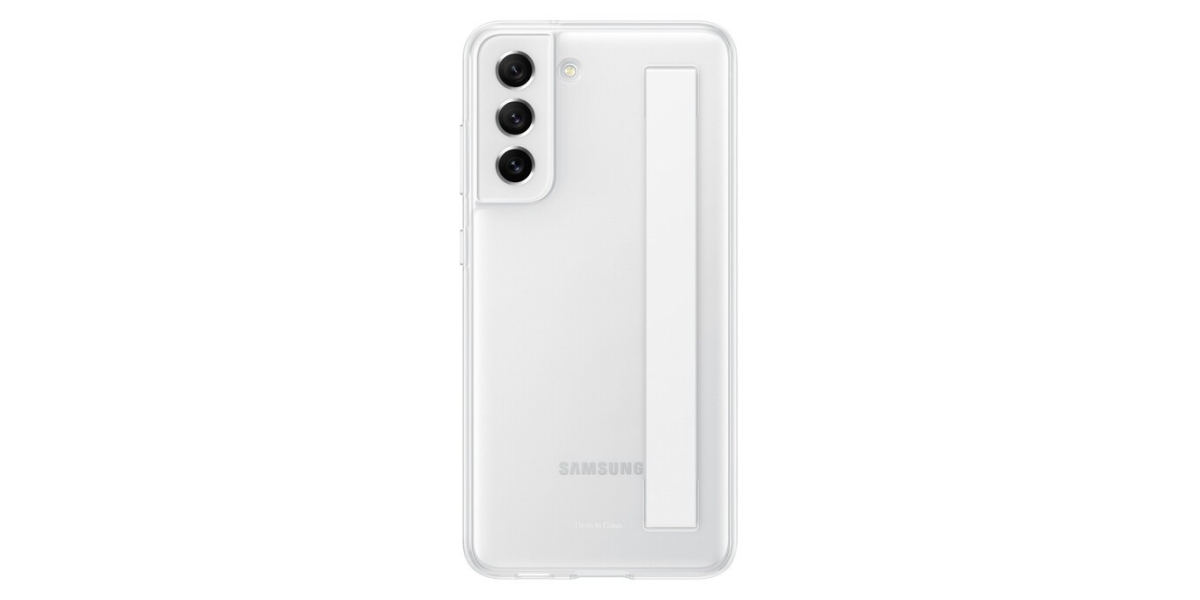 Husa Smartphone Samsung Galaxy S21 Fe, policarbonat | TPU, alb 547598