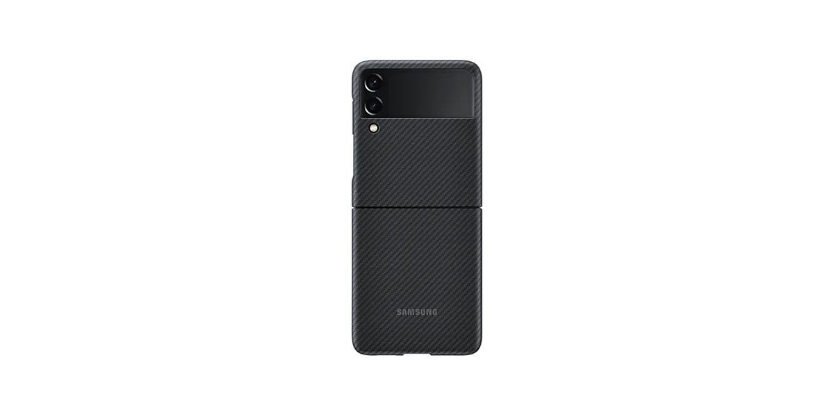 Husa Smartphone Samsung, pt Galaxy Z Flip3, policarbonat, negru 