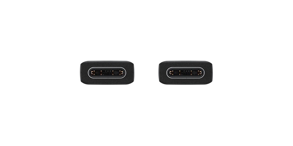 Cablu alimentare si date Samsung EP-DA705BBEGWW, USB Type-C (T) la USB Type-C...