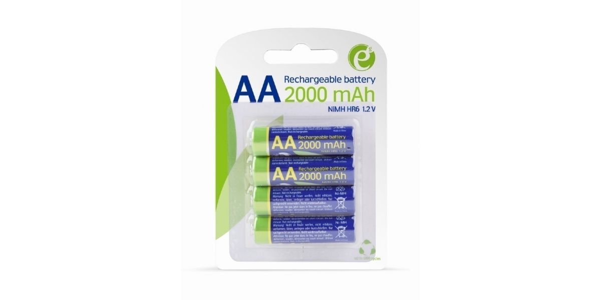 Acumulator Gembird AA (R6) EG-BA-AA20R4-01, 2000mAh, 4 buc. 549446