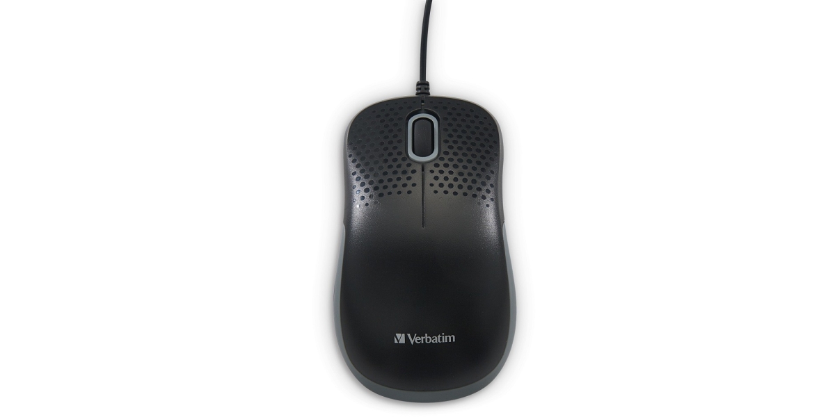 Mouse Verbatim Silent Optical BLK 49024, negru 