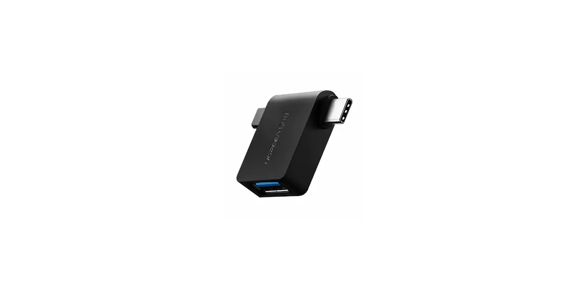 Adaptor Ugreen OTG U30453, USB Type-C (T) + Micro USB (T) la USB 3.0 (M), negru 