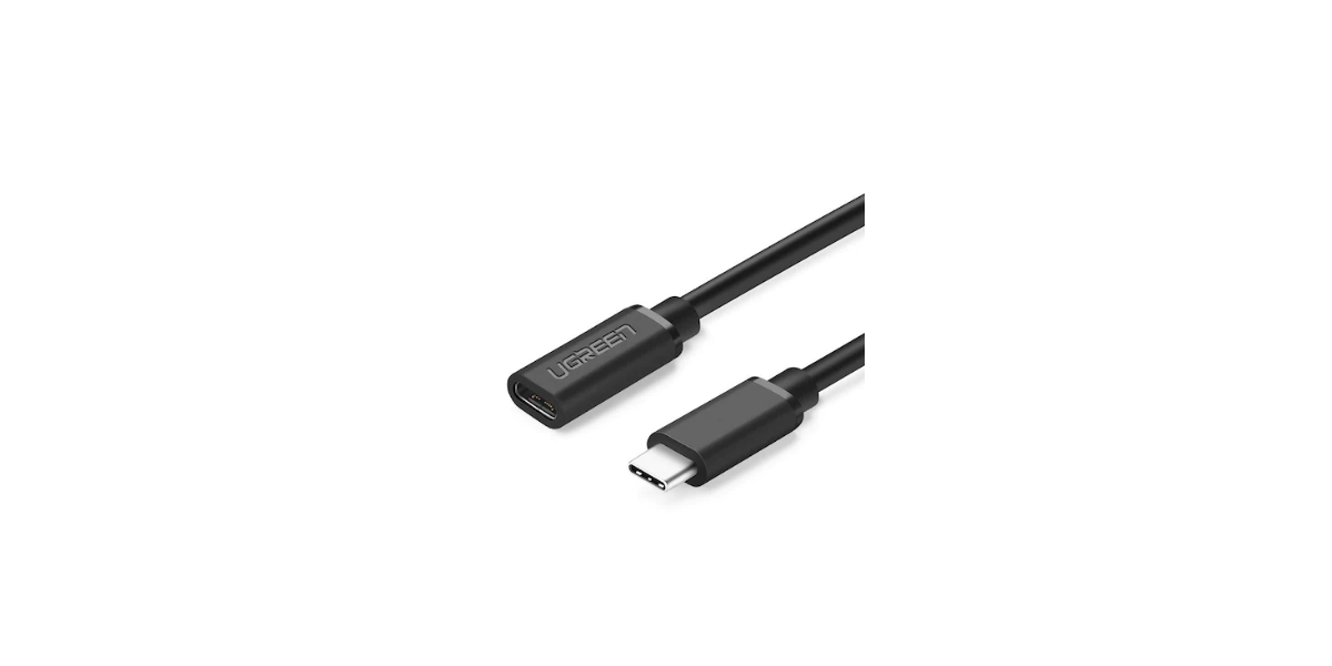 Cablu USB Type-C Ugreen prelungitor ED008 USB Type-C (T) la USB Type-C (M),...