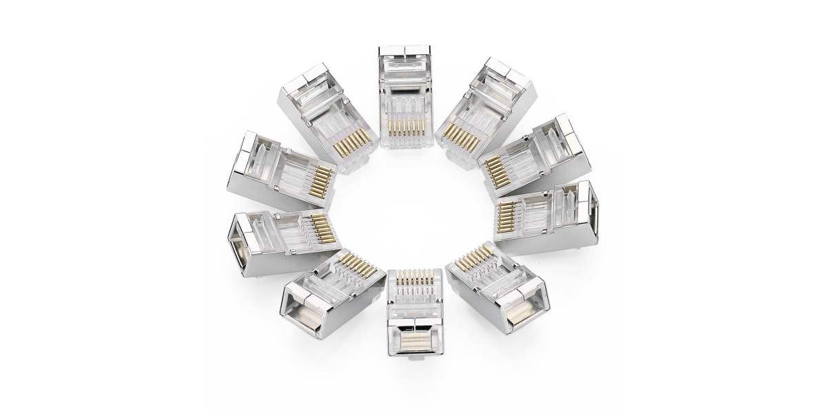 Mufa RJ-45 Ugreen NW111, pentru cablu UTP, Cat6, RJ-45 (T), shielded...