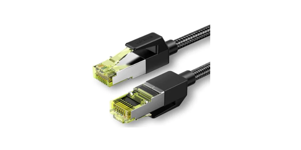 Patch Cord UTP Ugreen Cat7 NW150, fire din cupru, negru 80424 