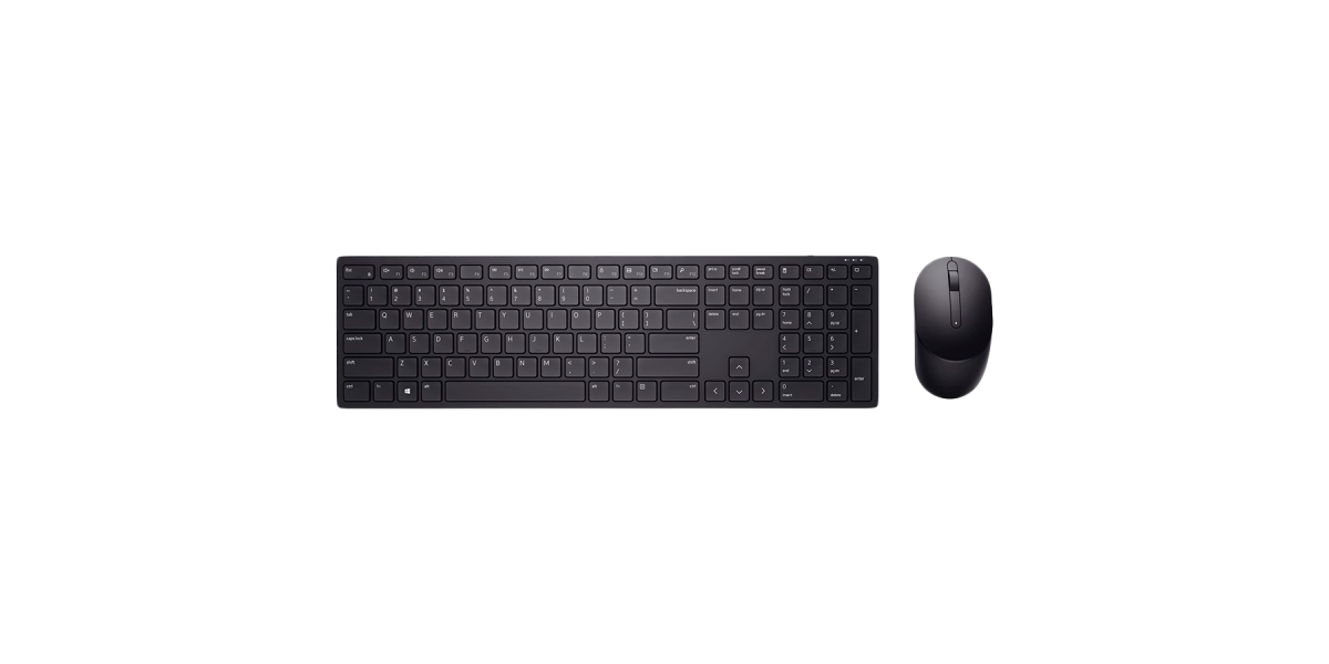 Kit Tastatura + Mouse Wireless Dell Pro KM5221W 