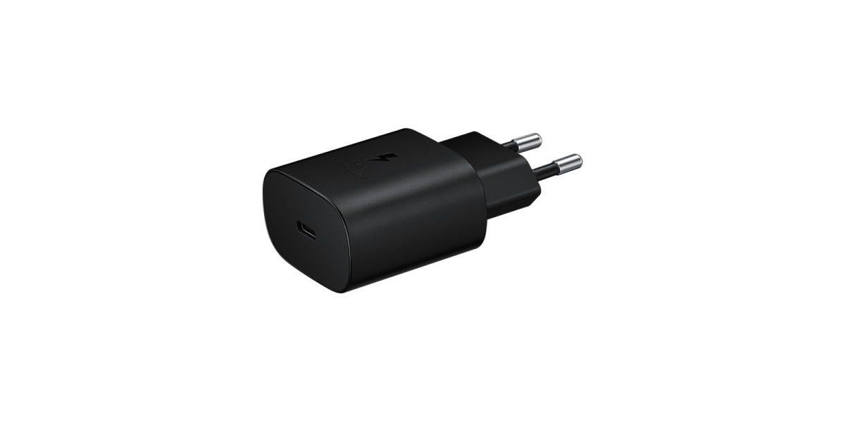 Adaptor Travel Samsung 25W, 1xUSB Type-C, Negru fara cablu 