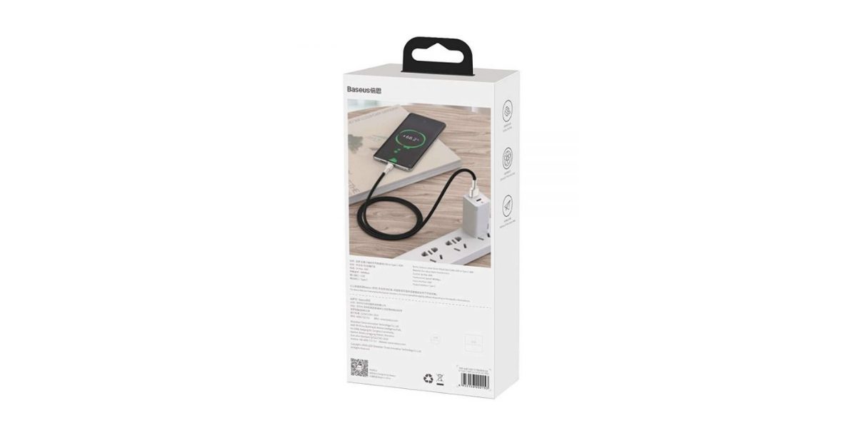 Cablu alimentare si date Baseus Cafule Series, CAKF000101, Fast Charging,...