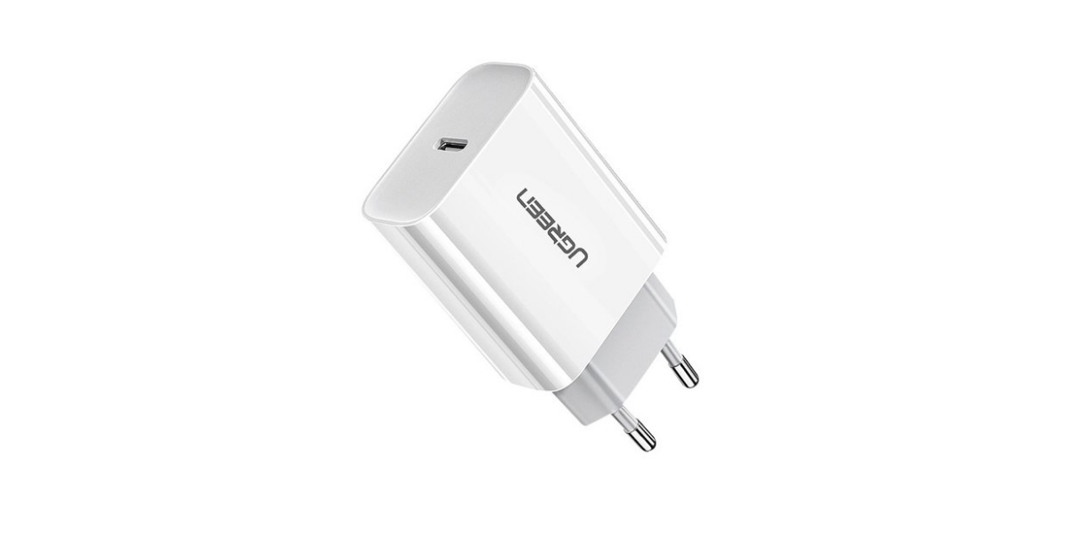 Incarcator retea Ugreen CD137 Quick Charge 20W, 1 x USB Type-C 5V/3A, alb 