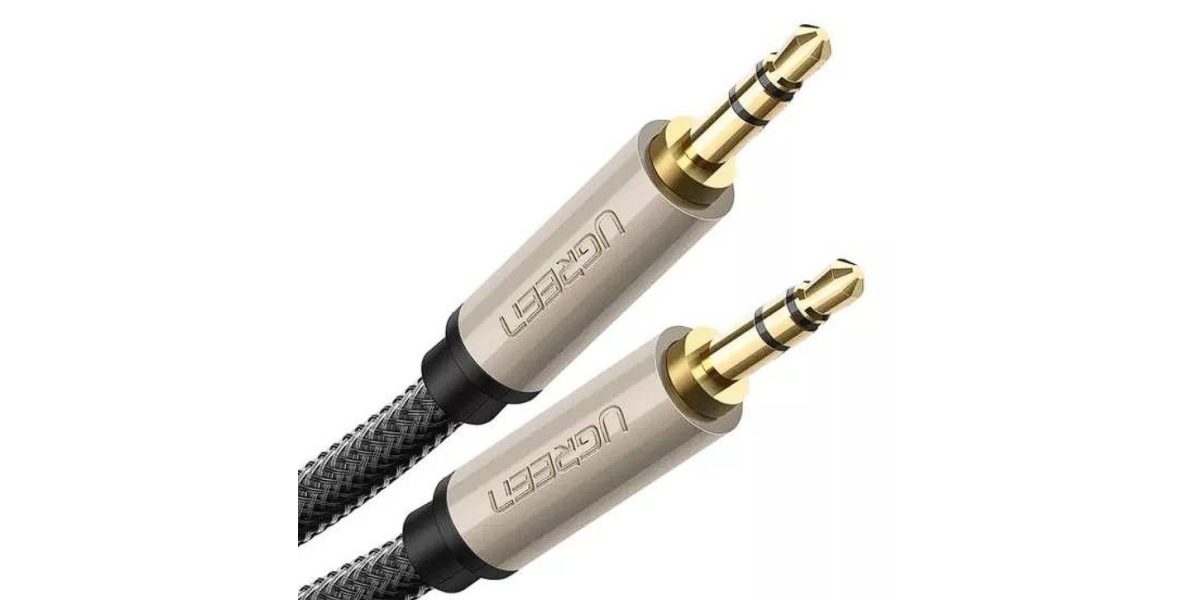 CABLU audio Ugreen, AV125 stereo 3.5 mm jack (T) la 3.5 mm jack (T), braided,...