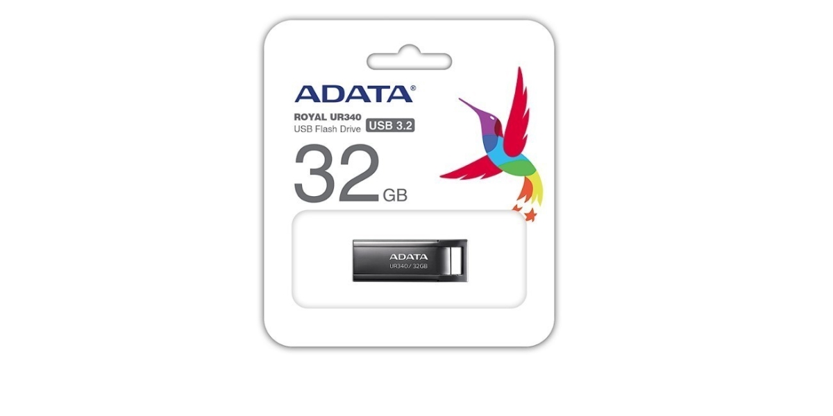 Memorie USB ADATA AROY-UR340 32GB, USB 3.2, Metalic Negru 557348