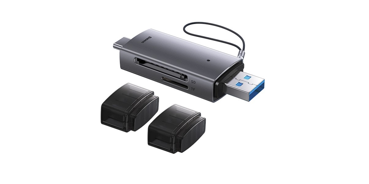 CARD READER extern Baseus Lite WKQX060113, interfata USB 3.0 si USB Type-C,...