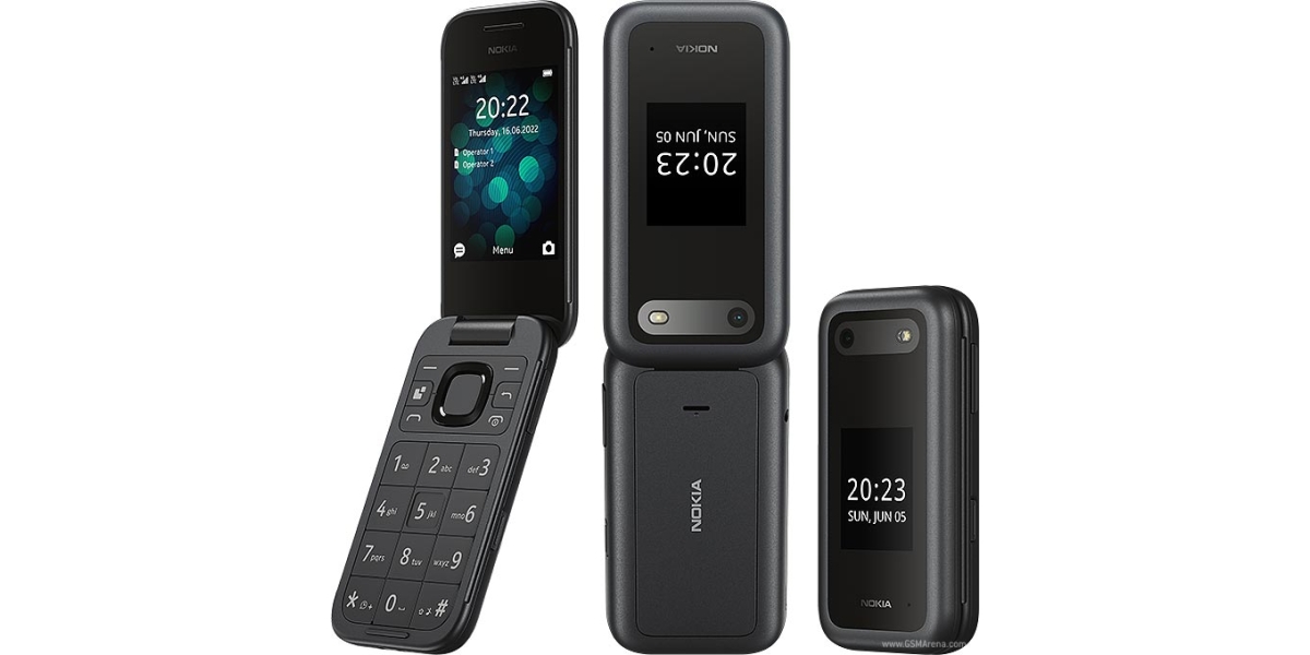 Telefon Nokia 2660 Flip 4G Dual SIM Black 