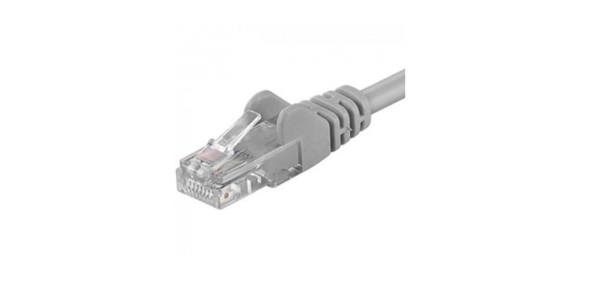 Cablu Patchcord UTP RJ45-RJ45 UTP-6-5-G, Cat 6, 5m, Gri, din cupru 