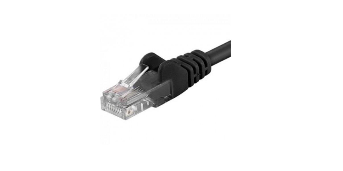 Patchcord UTP RJ45-RJ45 UTP-6-2-BK, Cat.6, 2m, Negru, din cupru 