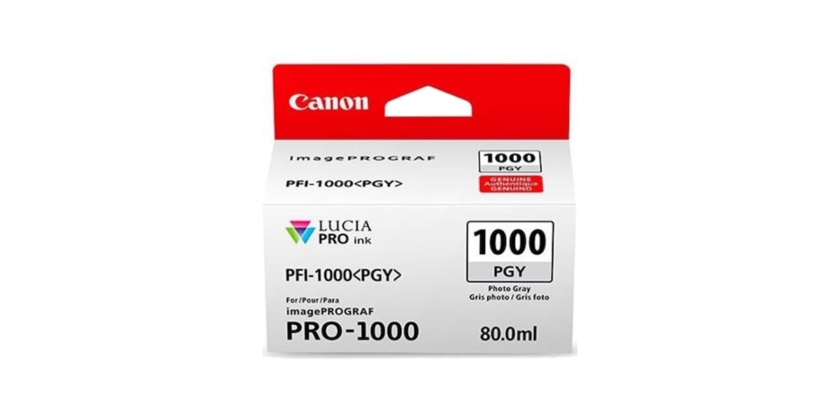 Cartus Cerneala Original Canon Light Grey PFI-1000PGy pentru IPF PRO-1000 