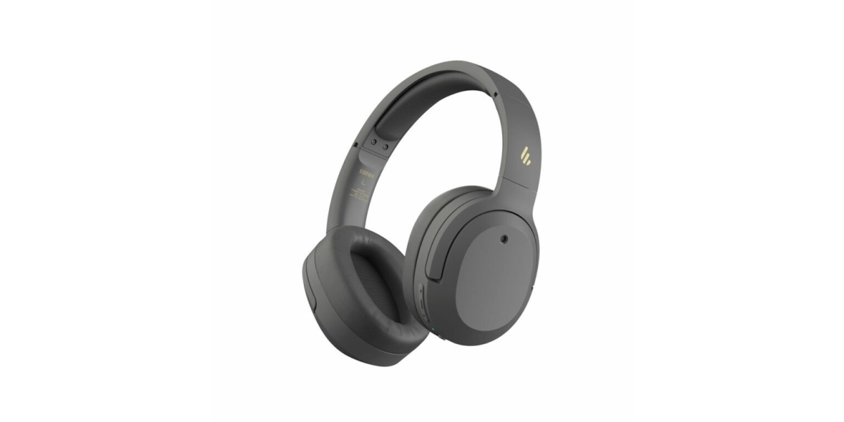 Casti Edifier W820NB-GR, wireless, Bluetooth 5.0, Jack 3.5 mm, gri 