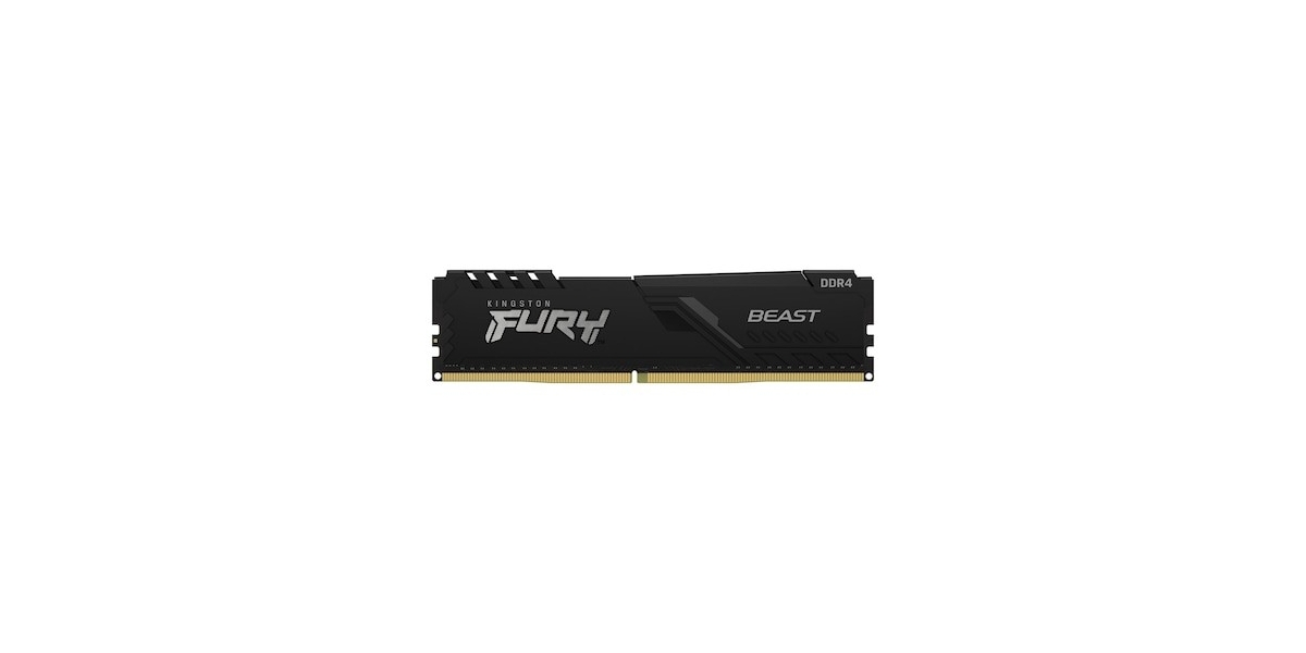 Memorie RAM Kingston Fury Beast 8GB (2x4GB) DDR4 3200MHz CL16...