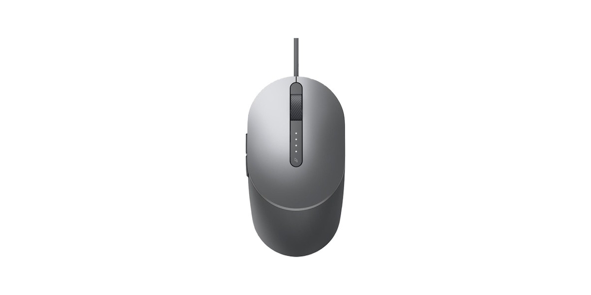 Mouse Dell MS3220 cu fir, 3200 dpi, titan gray 564801