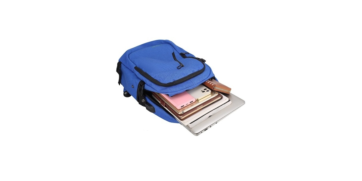 Rucsac Spacer SPBP-DUKE-BL, pentru notebook de maxim 15.6", 2 compartimente,...