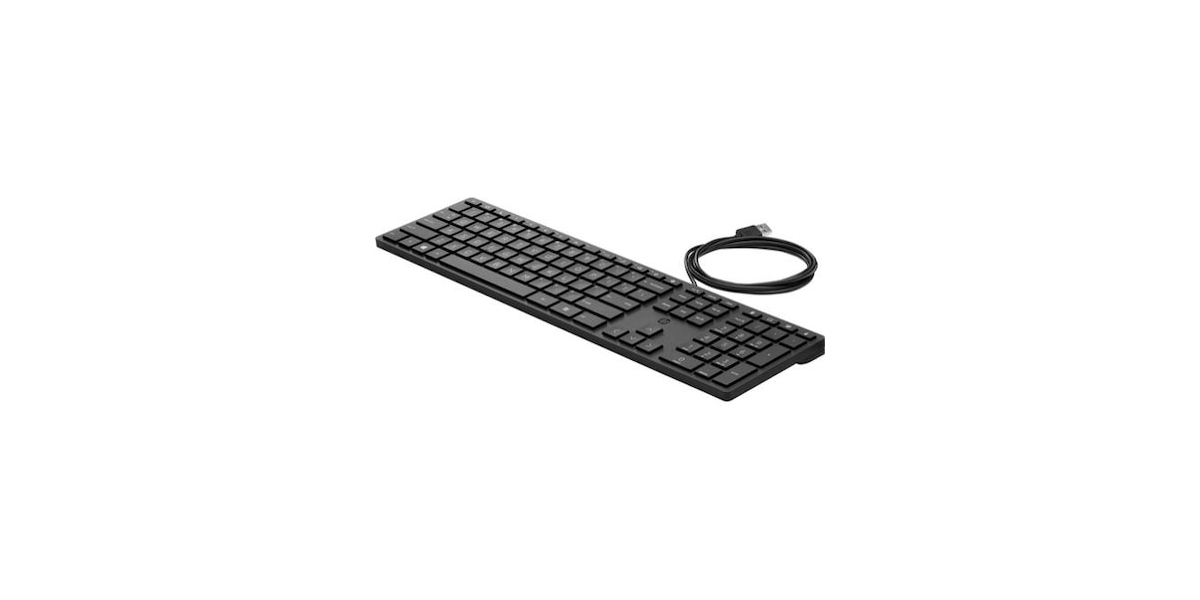 Tastatura HP 320K cu fir, USB, negru (9SR37AA) 563055