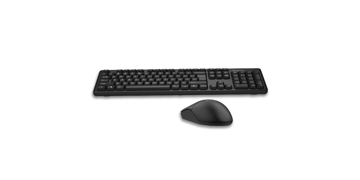 Kit Tastatura si Mouse A4TECH GK-3 + G3-330N, wireless, negru 566895