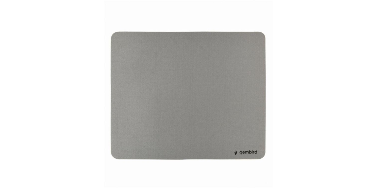 MousePAD GEMBIRD, cauciuc si material textil, 220 x 180 x 3 mm, gri (MP-S-G)...