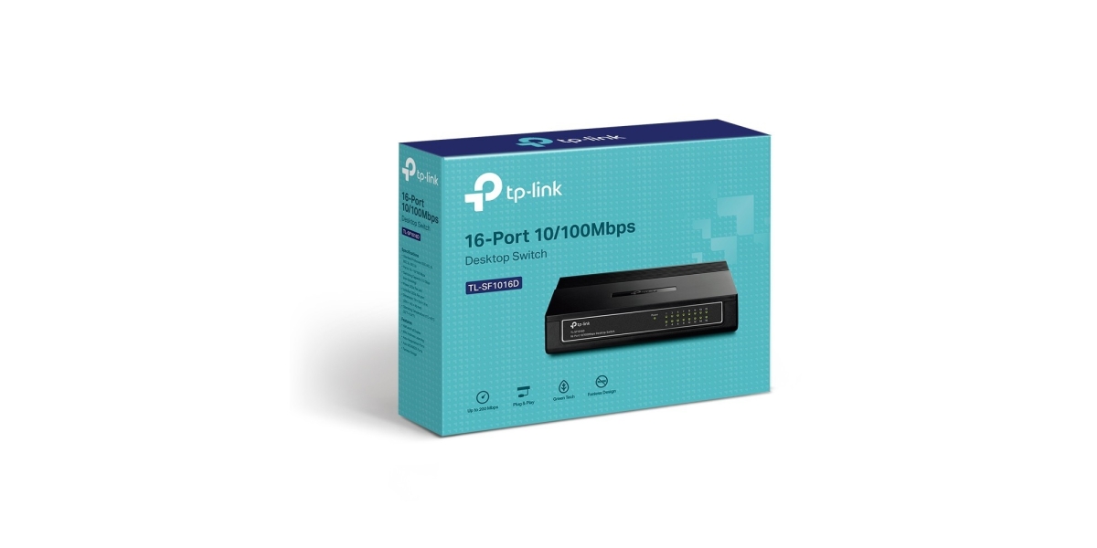 Switch TP-Link TL-SF1016D, 16 port, 10/100 Mbps 566789