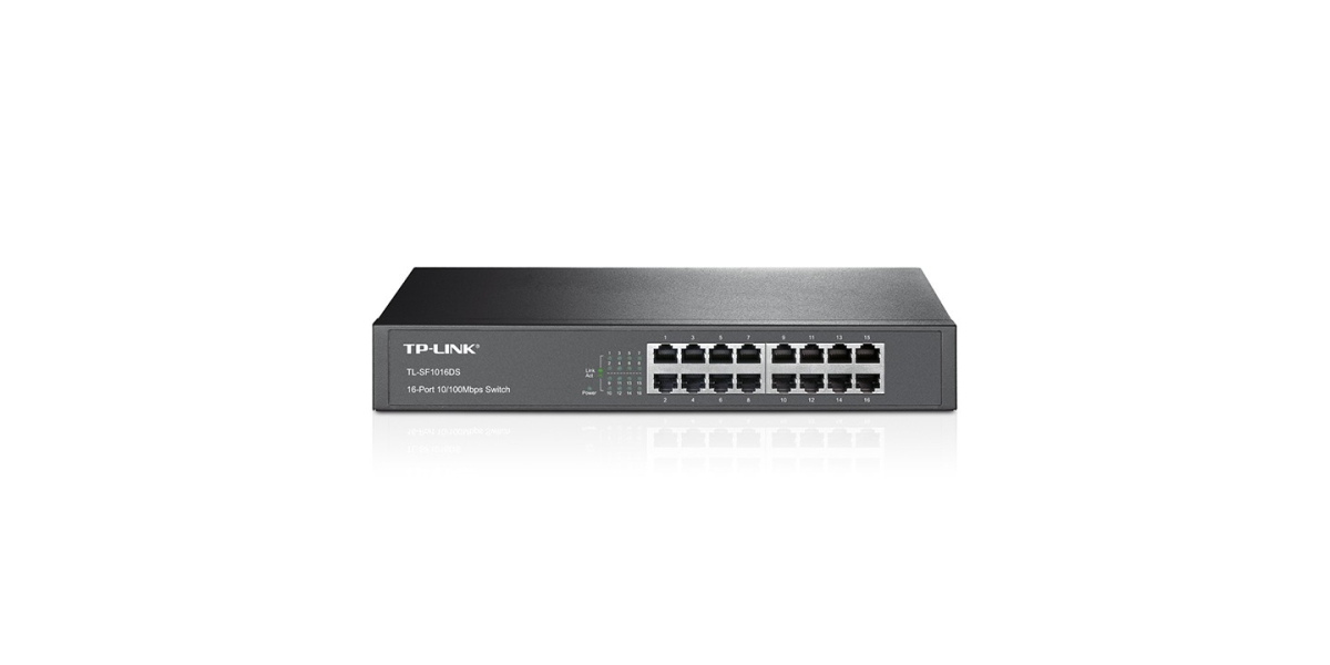 Switch TP-Link TL-SF1016DS, 16 port, 10/100Mbps 