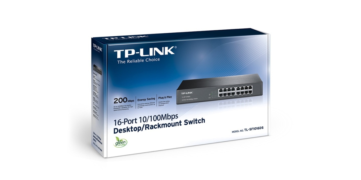 Switch TP-Link TL-SF1016DS, 16 port, 10/100Mbps 566797