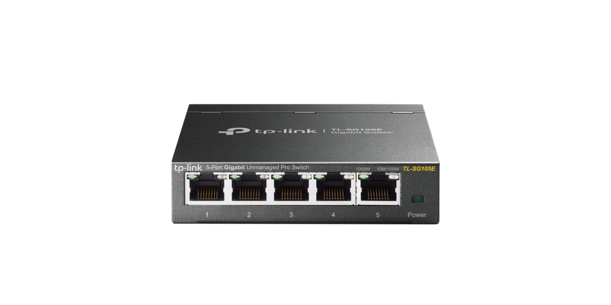 Switch TP-Link TL-SG105E, 5 port, 10/100/1000 Mbps 