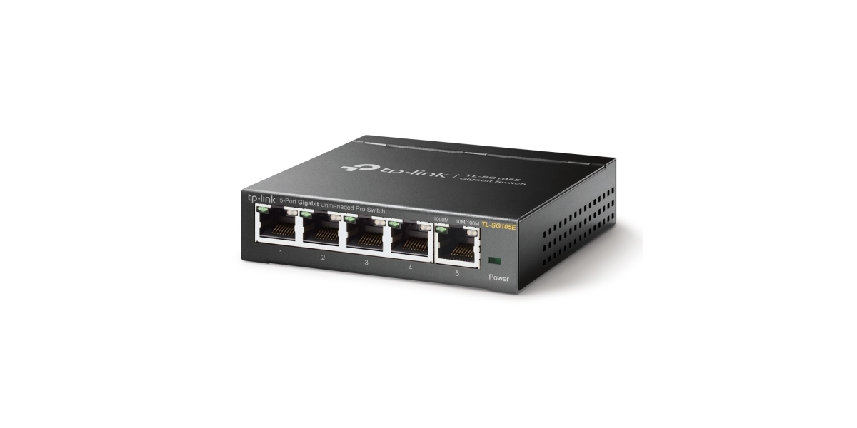 Switch TP-Link TL-SG105E, 5 port, 10/100/1000 Mbps 566769